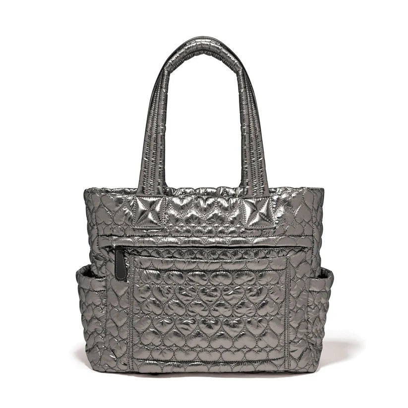 Pewter Mtlc Kameron Utility Tote