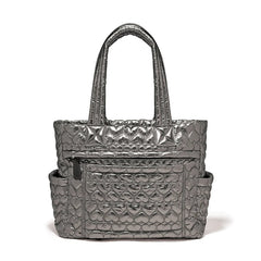 Pewter Mtlc Kameron Utility Tote