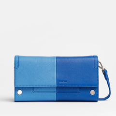 AJ Crossbody Clutch-Oasis Blue
