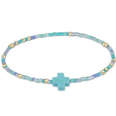 egirl Hope Unwritten Signature Cross Bracelet - Sea Said