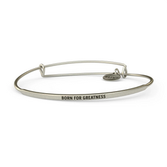 Born For Greatness POSY Antique Silver