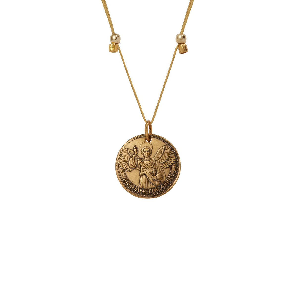 Better Together - Gabriel/Mary Small Pendant Antique Gold